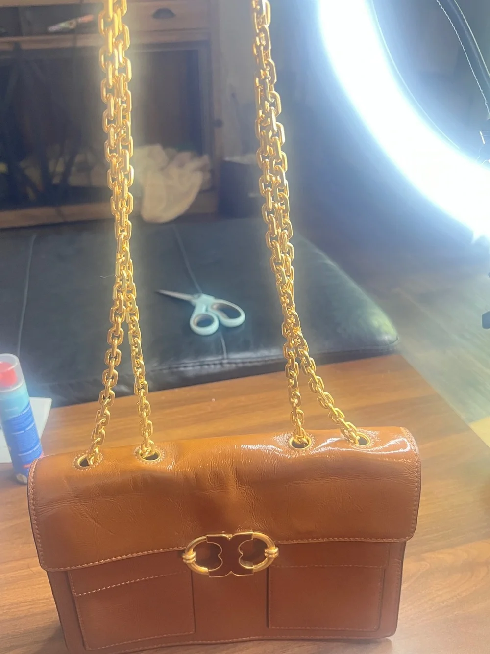 Tory Burch Gemini Link Chain Shoulder Bag